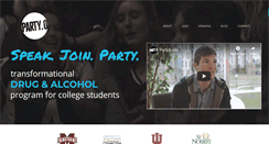 Desktop Screenshot of party0.org